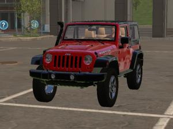 Jeep Wrangler Rubiconверсия 1.0 для Farming Simulator 2017 (v1.5.1)