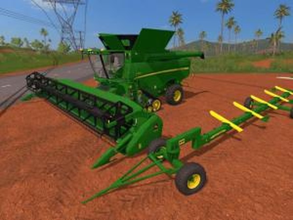 John Deere S670версия 1.0.0.0 для Farming Simulator 2017 (v1.5.1)