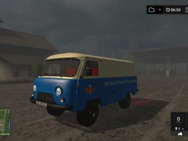 УАЗ Serviceверсия 1.0.0.0 для Farming Simulator 2017 (v1.5.1)