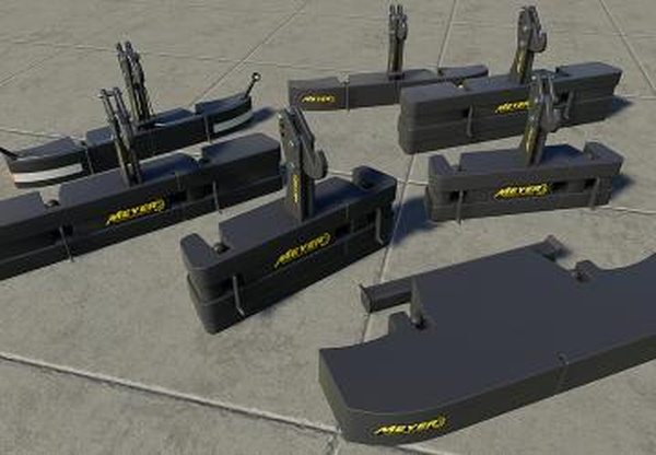 Meyer Weight Packageверсия 1.1.0.0 для Farming Simulator 2019