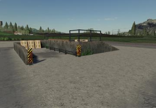 Placeable Old Rampверсия 1.0.0.0 для Farming Simulator 2019 (v1.7.x)