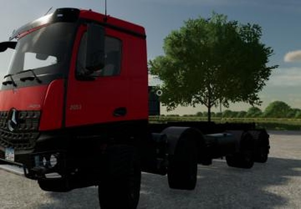 Mercedes Arocs 8x8 ITRunnerверсия 1.0.0.0 для Farming Simulator 2022