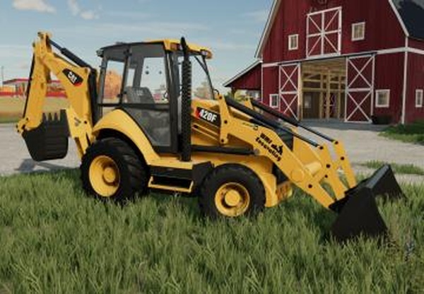 Caterpillar 420FIT Backhoeверсия 1.0.0.0 для Farming Simulator 2022