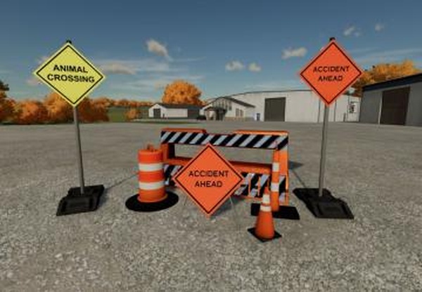 Road Safety Packверсия 1.0.0.0 для Farming Simulator 2022