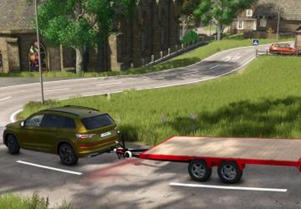 Homemade car trailerверсия 1.0.0.0 для Farming Simulator 2025