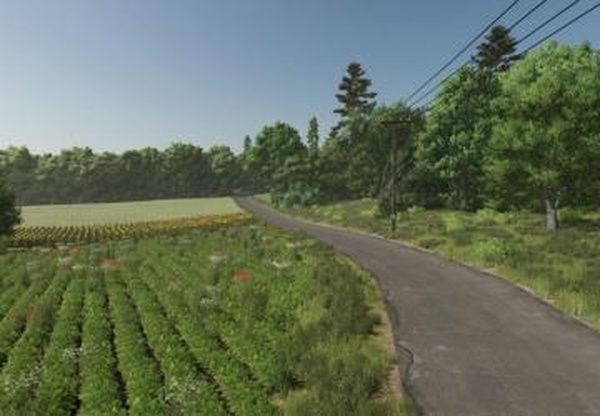 Карта «Biały Ług»версия 1.0.0.0 для Farming Simulator 2025