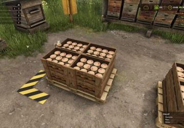 Liftable Pallets And Increased Capacityверсия 1.0.0.0 для Farming Simulator 2025