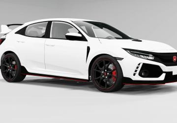 Honda Civic Type-R 2017версия 1.0 для BeamNG.drive (v0.23.5.2)