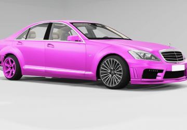 Mercedes Benz W221версия 2.0 для BeamNG.drive (v0.23.5)