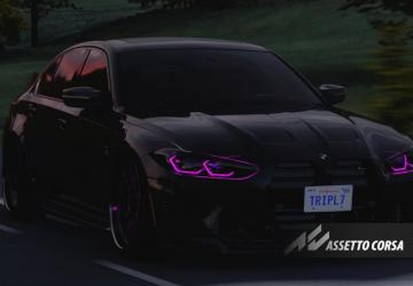 Sayrx BMW M3 G80 2022 | Blacked-out Specv5.0 для Assetto Corsa