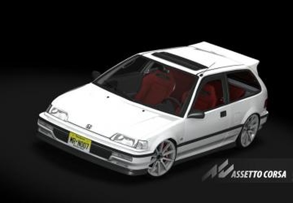 Honda Civic SI 1991 // MRN Desingsверсия 1.0 для Assetto Corsa