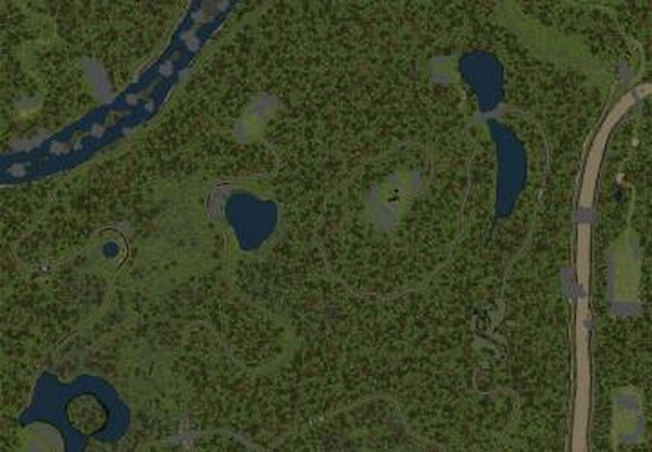 Карта «Долина 1»версия 1 для Spintires: MudRunner (v14.08.19)