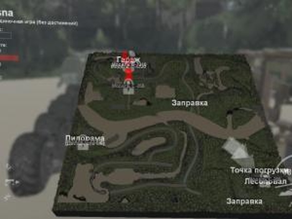 Карта «Весна»версия 1.1 для SpinTires (v03.03.16)