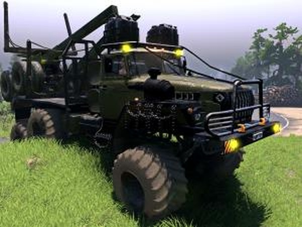 Урал-4320 «Phantom»версия 26.08.17 для SpinTires (v03.03.16)