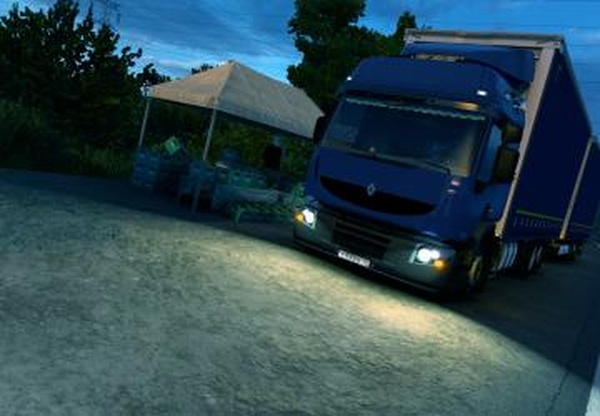 Renault Premium edit by Alex - Доработкаv1.3 для Euro Truck Simulator 2 (v1.44-1.45)