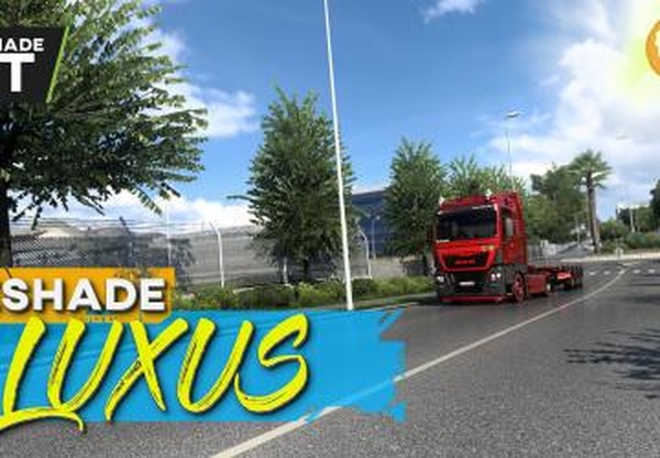 Ray Tracing ReShade Preset Luxверсия 1.8.1 для Euro Truck Simulator 2 (v1.44.x, 1.45.x)