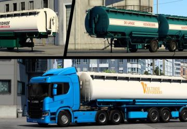 Welgro trailer packверсия 1.0 для Euro Truck Simulator 2 (v1.44.x, 1.45.x)