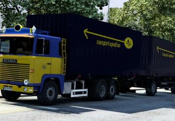 Swap Body Addon For Scania 1 Seriesверсия 1.0 для Euro Truck Simulator 2 (v1.44.x, 1.45.x)
