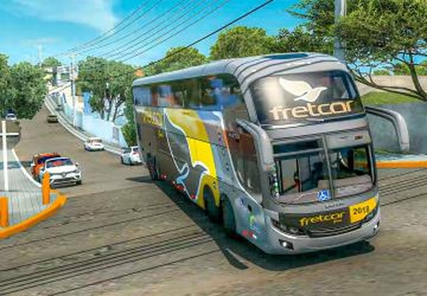 Comil Invictus DDверсия 1.0 для Euro Truck Simulator 2 (v1.44.x, 1.45.x)