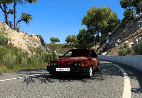 ВАЗ-2108версия 07.07.22 для Euro Truck Simulator 2 (v1.44.x, 1.45.x)