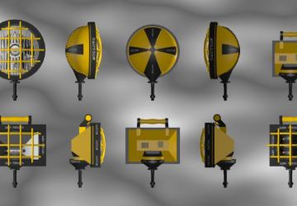 Construction Lightsверсия 1.1 для Euro Truck Simulator 2 (v1.44.x, 1.45.x)