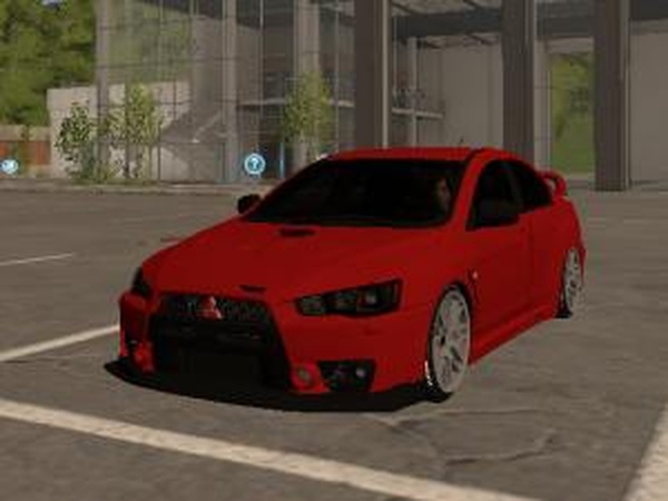Mitsubishi Lancer Evolution Xверсия 1.0 для Farming Simulator 2017 (v1.5.1)