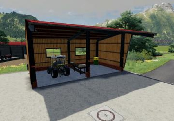 Machine Shelter Smallверсия 1.1.0.0 для Farming Simulator 2019 (v1.7.x)