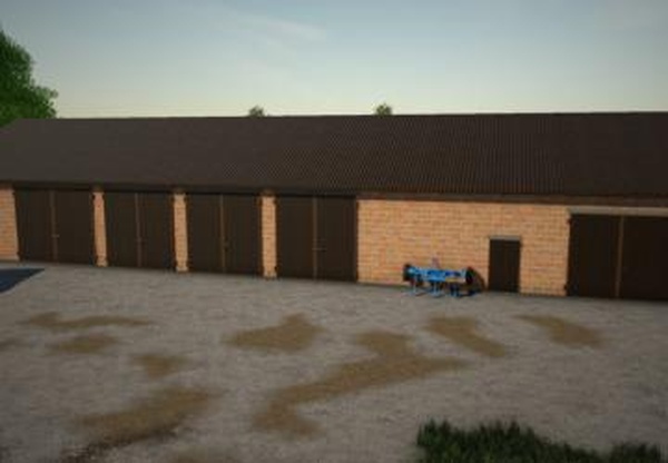 Garage 37 X 12 Meterверсия 1.0.0.0 для Farming Simulator 2019 (v1.7.x)