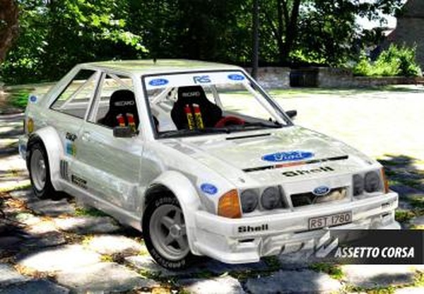 Ford Escort RS1700T GrBверсия 1.0 для Assetto Corsa