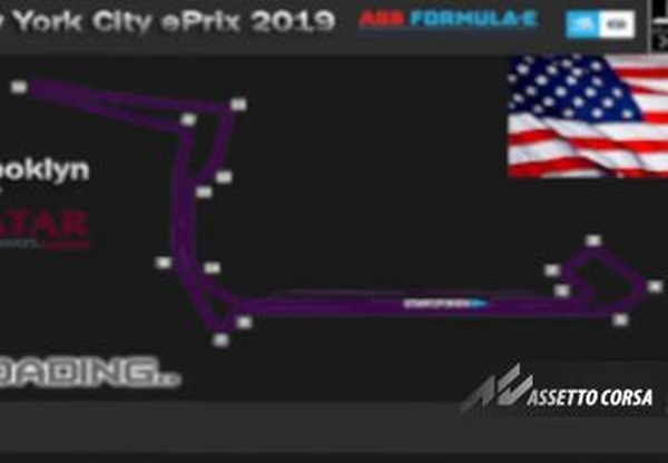 New York City ePrixверсия 1.0 для Assetto Corsa