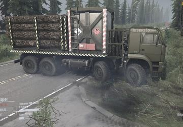 Kamaz 6560версия 1.0 для Spintires: MudRunner (v10.06.19)