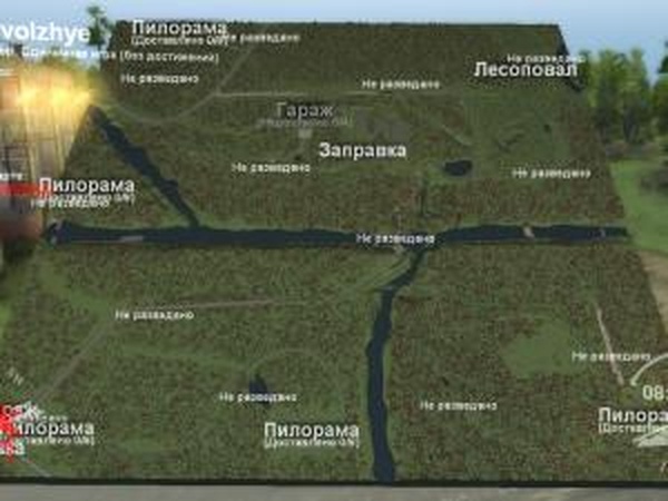 Карта «Поволжье»версия 1.0 для SpinTires (v03.03.16)