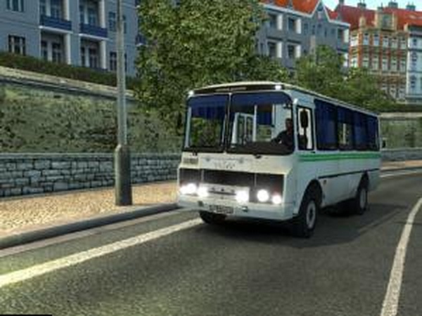 ПАЗ-32054версия 1.7.4 для Euro Truck Simulator 2 (v1.44.x, 1.45.x)