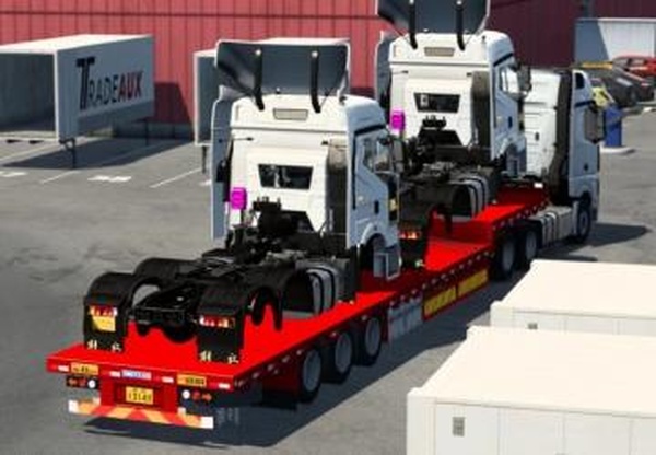Китайский низкорамникверсия 1.0 для Euro Truck Simulator 2 (v1.44.x, 1.45.x)