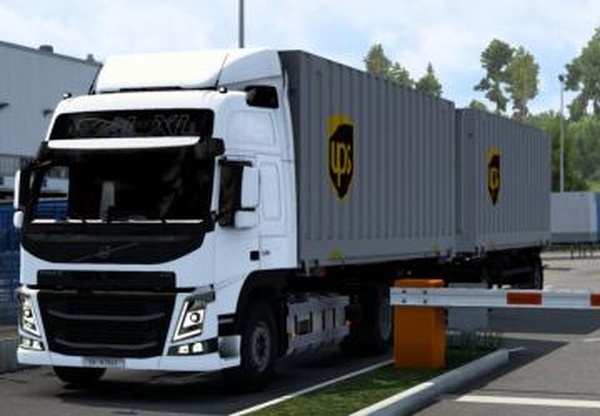 Swap Body Addon For Volvo FM/FMXверсия 1.0 для Euro Truck Simulator 2 (v1.44.x)