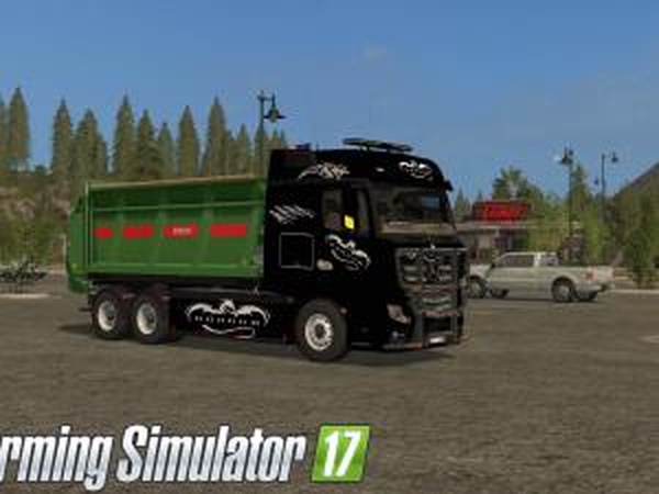 Mercedes-Benz Actros SZM Dragonверсия 1.0.0.0 для Farming Simulator 2017 (v1.4.4)