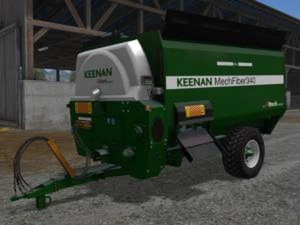 Keenan Mech Fibre 340 Feeder Wagonверсия 1.3.0.0 для Farming Simulator 2017 (v1.4.4)