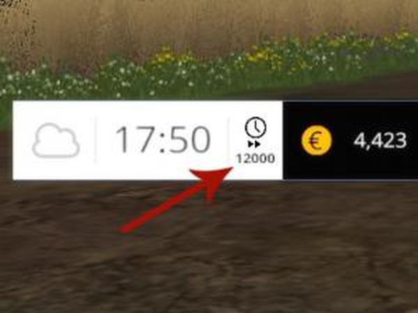 Manual Fast Forwardверсия 2.5 для Farming Simulator 2017 (v1.4.4)