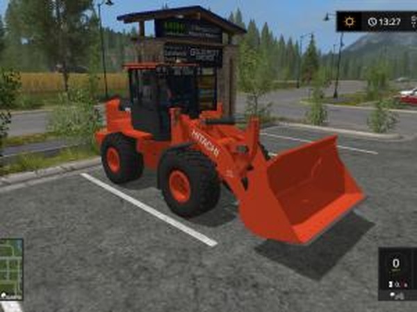 Hitachi ZW150версия 1.0.0.0 для Farming Simulator 2017 (v1.5.1)
