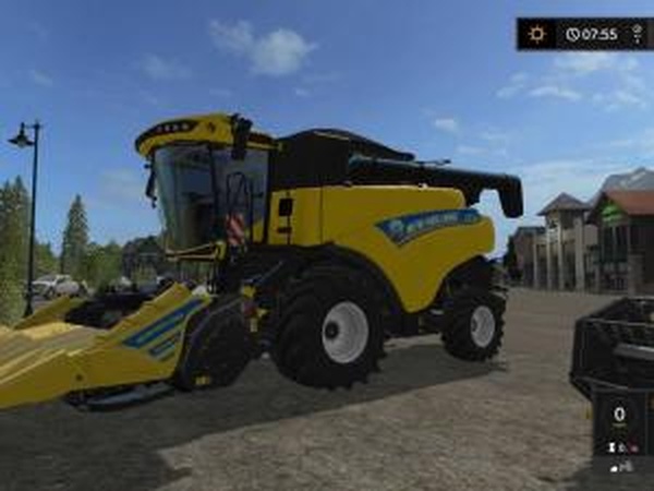 New Holland CR 5.85 EVOверсия 1.0 для Farming Simulator 2017 (v1.4.4-1.5)