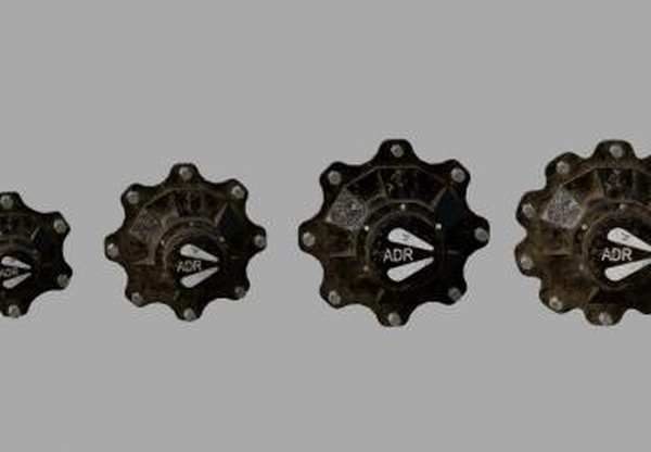 ADR Axle Hubs (Prefab*)версия 1.0.0.0 для Farming Simulator 2019 (v1.7.x)
