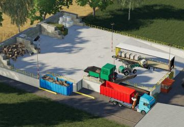 Transfer Yard / Recycling Centerверсия 1.0.0.0 для Farming Simulator 2019 (v1.7.x)