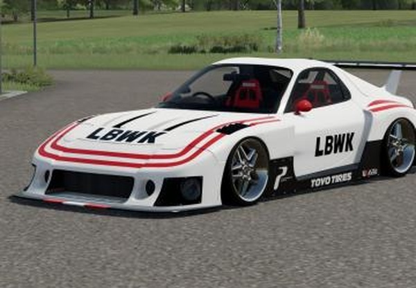 Mazda RX-7 FD Kit LibertyWalk Silhouettev1.0.0.0 для Farming Simulator 2022