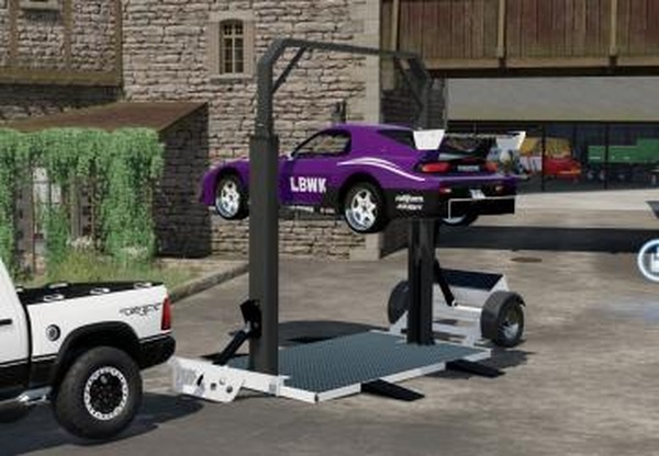 Trailer with bridgeверсия 1.0.0.0 для Farming Simulator 2022