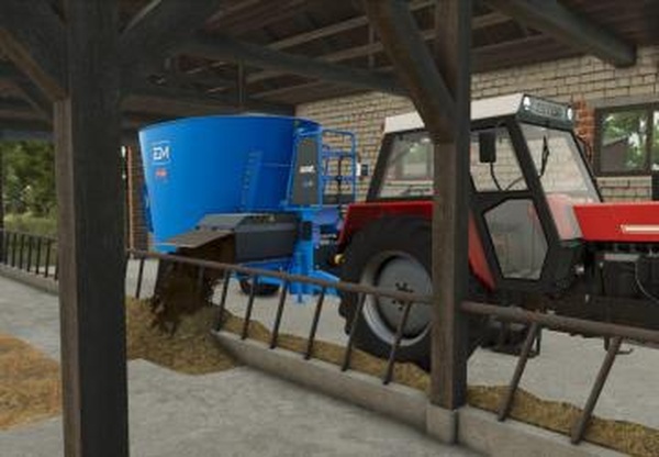 EuroMilk Rino FX 1000HD/ FXL 1000HDверсия 1.0.0.0 для Farming Simulator 2025