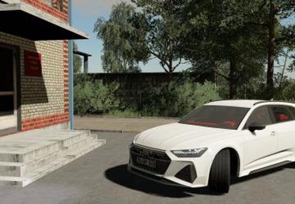 Audi RS6 Avant 2020версия 1.0.0.0 для Farming Simulator 2019 (v1.7.x)