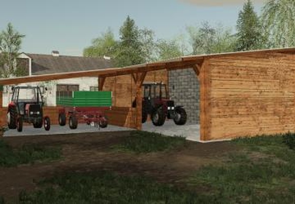 Wooden Shed Packверсия 1.1.0.0 для Farming Simulator 2019