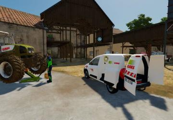 2022 Renault Kangoo (Claas)версия 1.0.0.0 для Farming Simulator 2022
