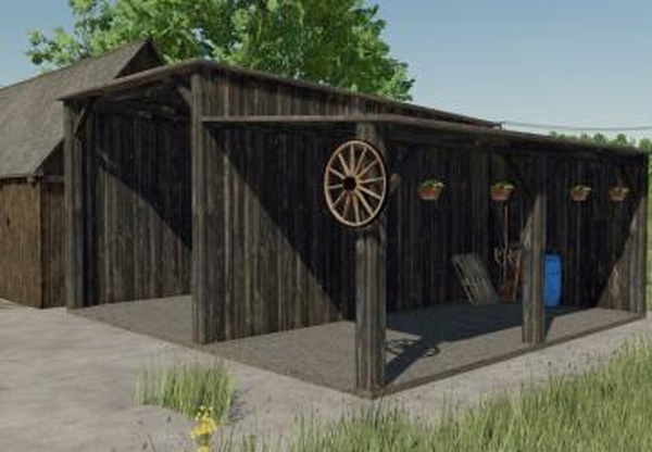 Small wooden shedверсия 1.0.0.0 для Farming Simulator 2022