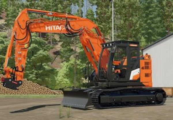 Hitachi ZX135-7 VAверсия 1.0.0.0 для Farming Simulator 2022